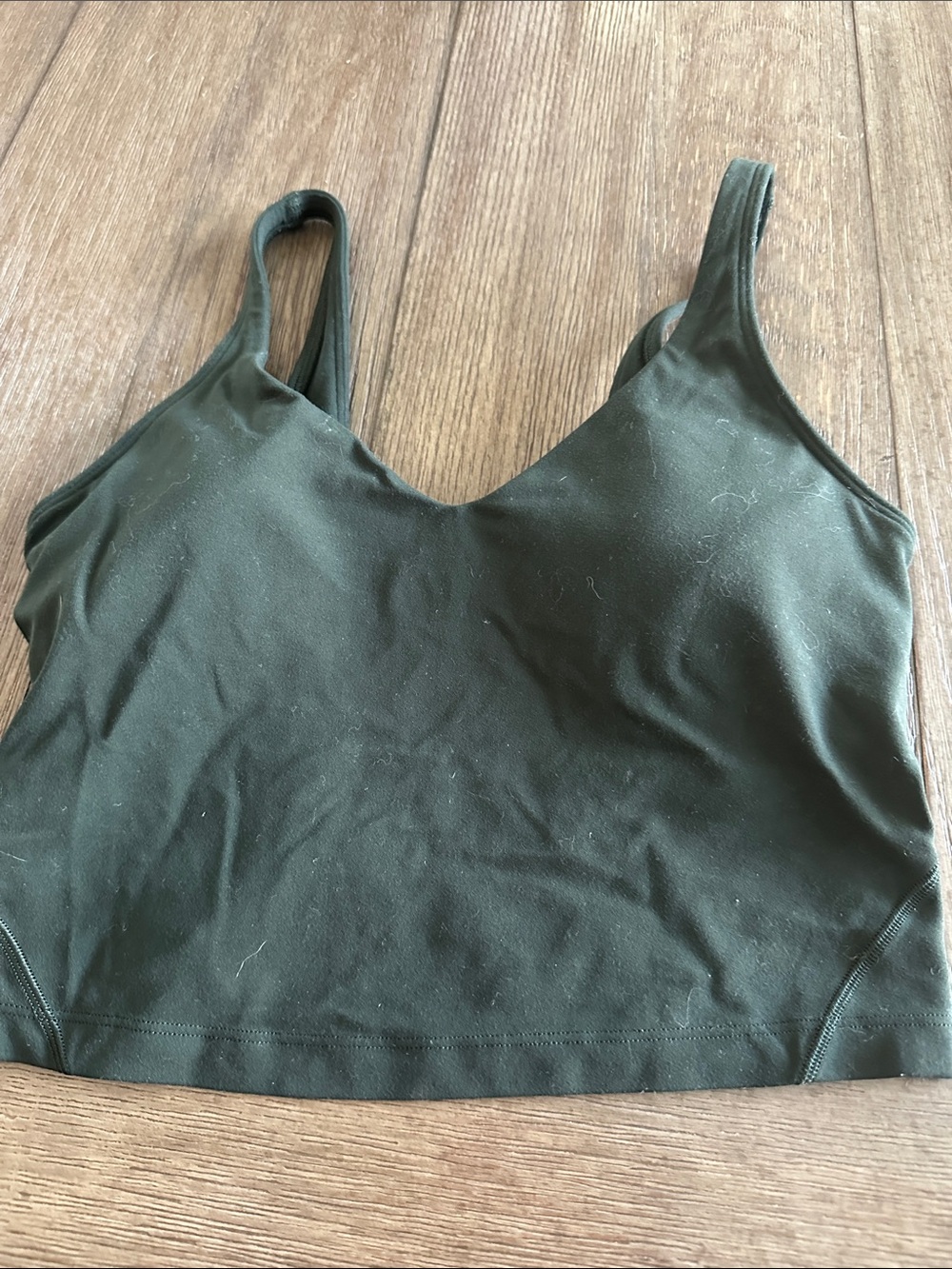 lululemon athletica Olive Green Army with support bra